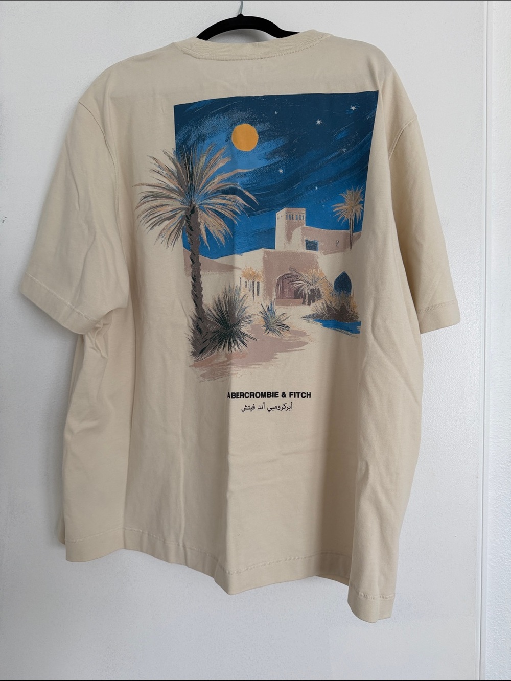 Abercrombie & Fitch Ramadan 2026 Riyadh Long-Sleeve Tee XL Saudi Exclusive